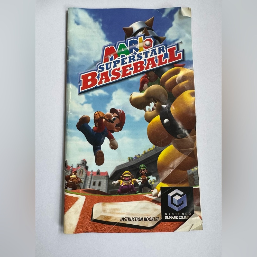 Mario Superstar Baseball Nintendo GameCube / Complete / UNTESTED - Picture 4 of 6